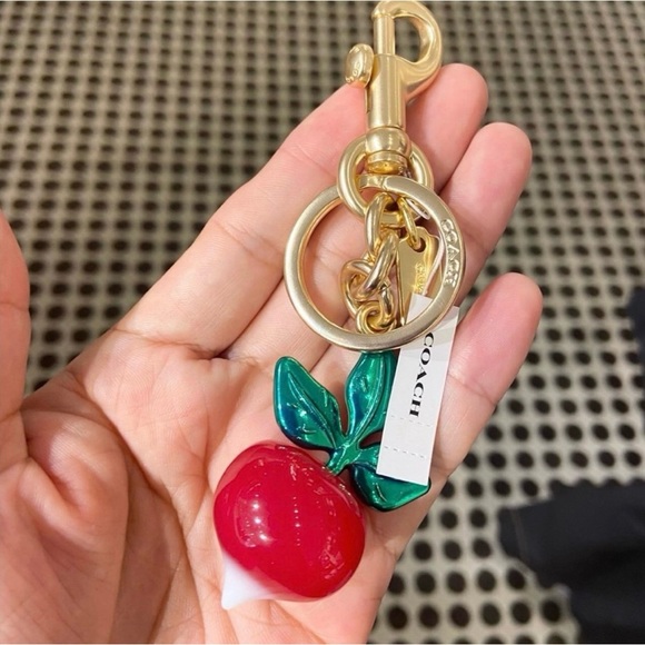 Coach x Observed By Us Radish resin Bag charm #CU309 - Picture 1 of 5